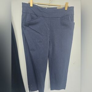 Chico's Dusk Navy Capri Pants